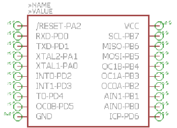 Schéma saisi sous logiciel de conception électronique